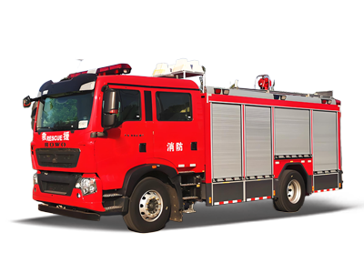 压缩空气泡沫消防车